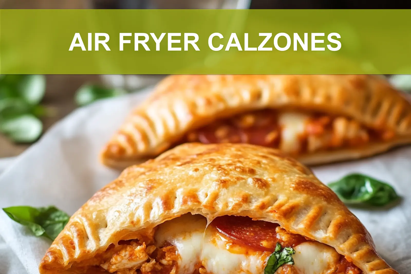 Air Fryer Calzones: Easy and Irresistible Recipe
