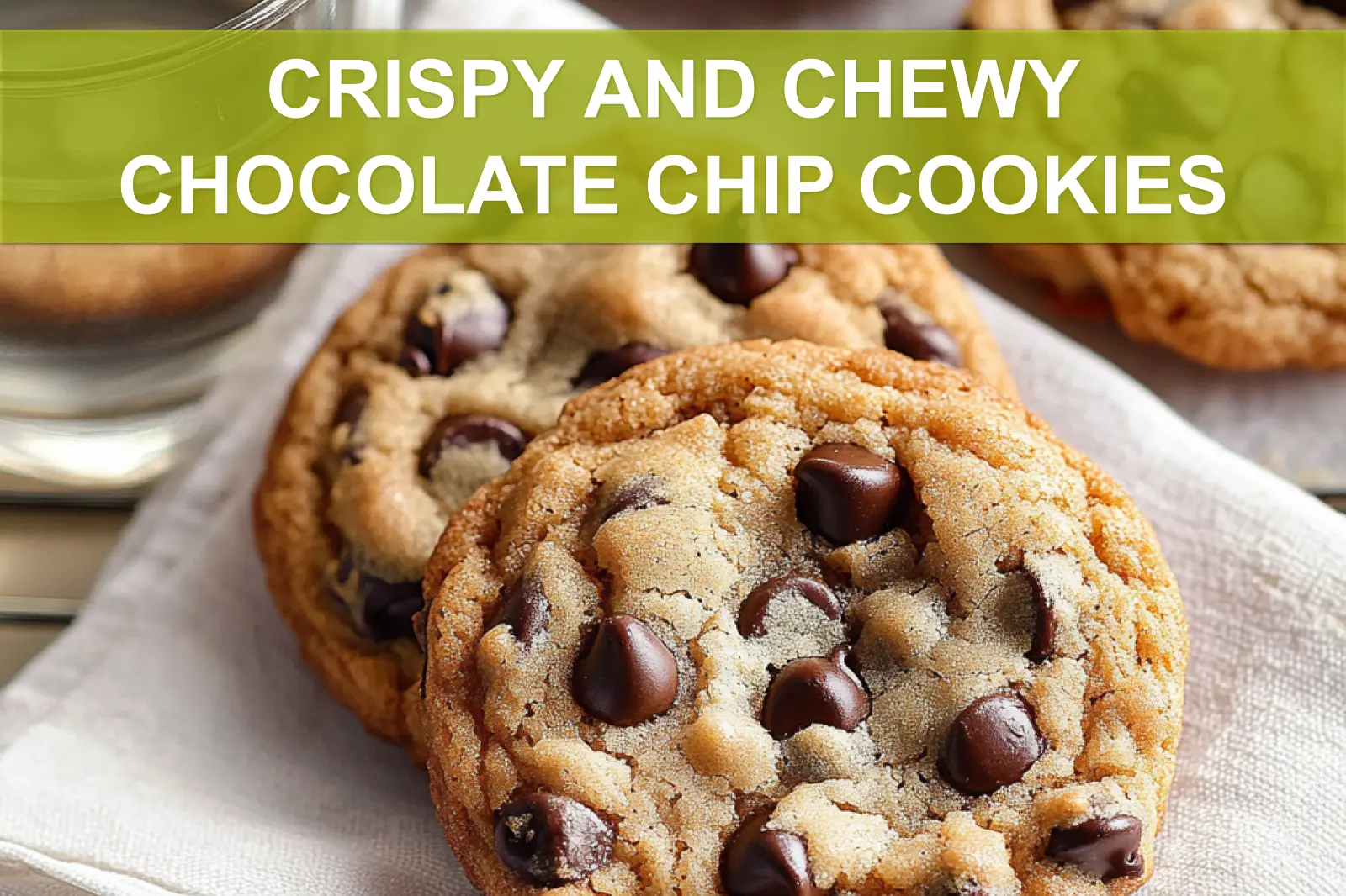 Crispy and Chewy Chocolate Chip Cookies: Irresistible Recipe