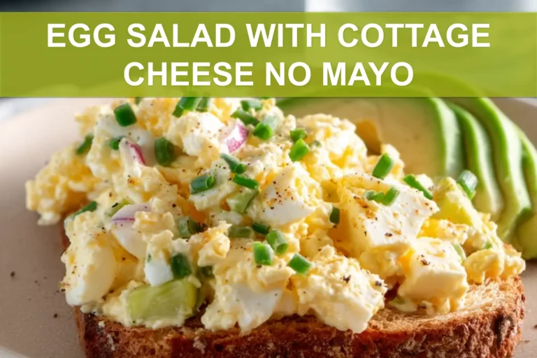 EGG SALAD WITH COTTAGE CHEESE NO MAYO on sourdough with avocado and pickles