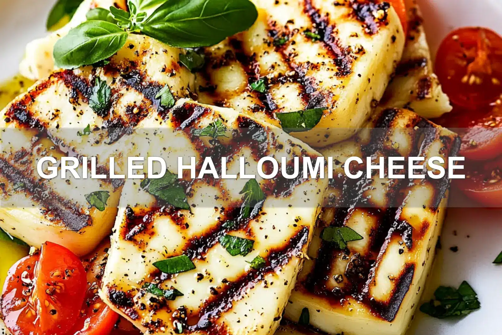 Grilled Halloumi Cheese: Easy and Irresistible Recipe 4 GRILLED HALLOUMI CHEESE centered hero view, clean and uncluttered