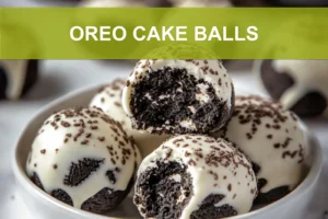 OREO CAKE BALLS centered hero view, clean and uncluttered