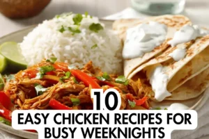 Easy Chicken Recipes for Busy Weeknights