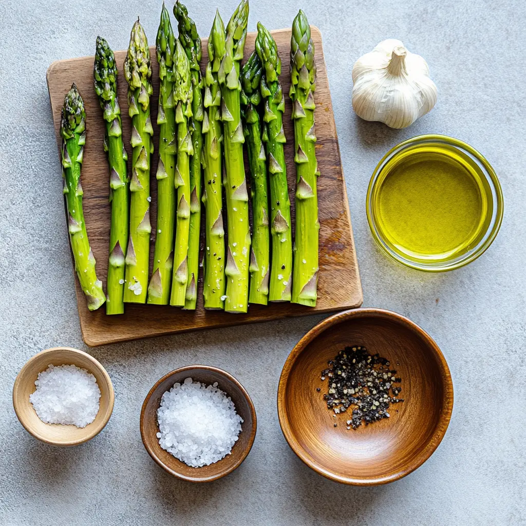 Top 5 Reasons to Love Air Fryer Asparagus 3 AIR FRYER ASPARAGUS centered hero view, clean and uncluttered