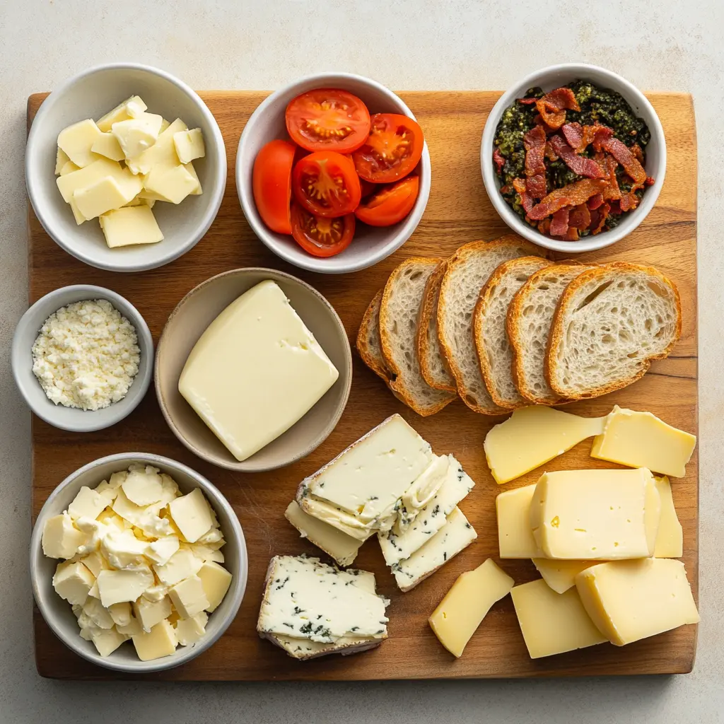 AIR FRYER GRILLED CHEESE centered hero view, clean and uncluttered