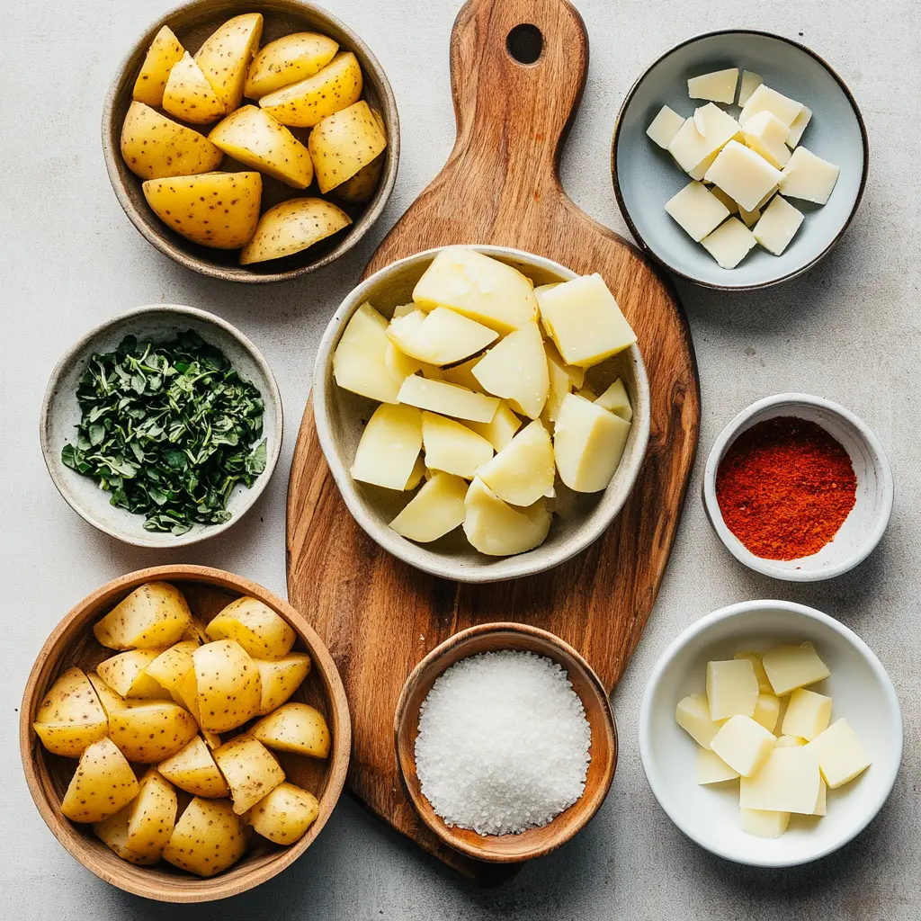 Deliciously crispy golden brown air fryer potato wedges, perfectly seasoned and piled high, ready to serve as a comforting side dish or snack.