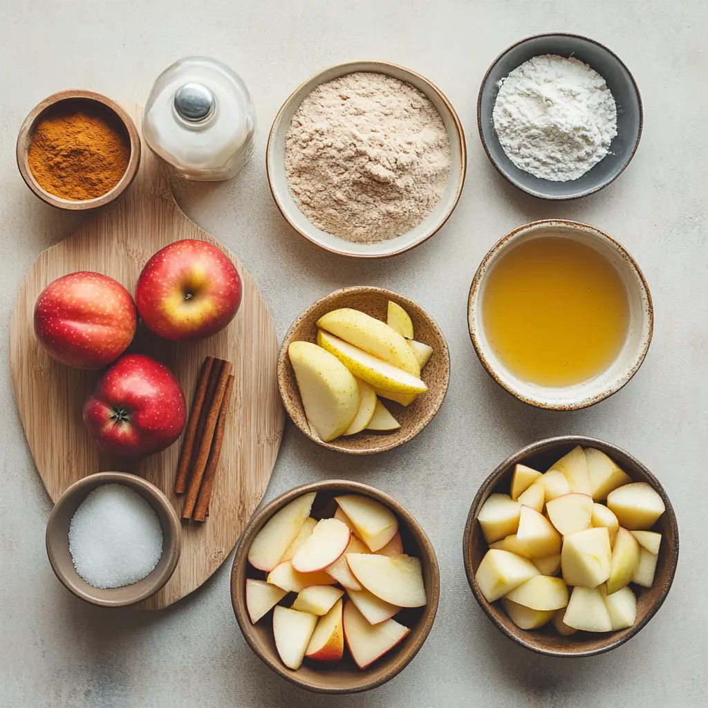 Crispy golden Apfelsticks im Airfryer, lightly dusted with cinnamon sugar, served on a rustic plate, ready to be enjoyed.