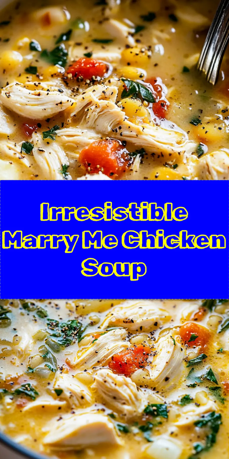 Marry Me Chicken Soup: Easy Comforting Recipe to Love 3 A comforting bowl of creamy Marry Me Chicken Soup garnished with fresh herbs, ready to serve
