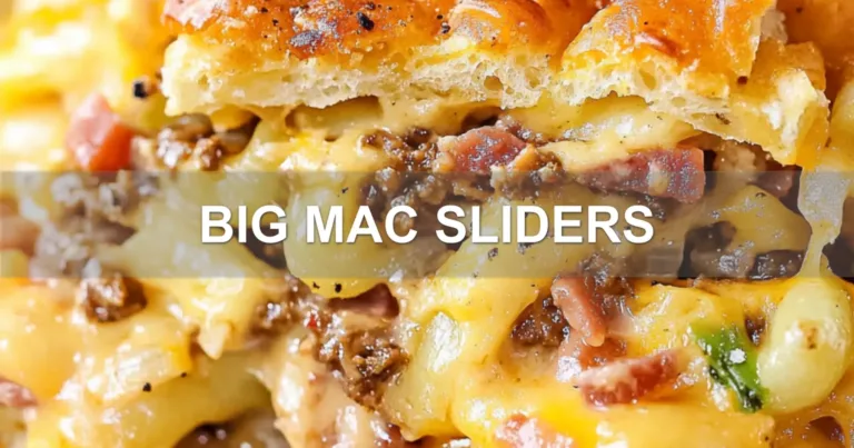 BIG MAC SLIDERS centered hero view, clean and uncluttered