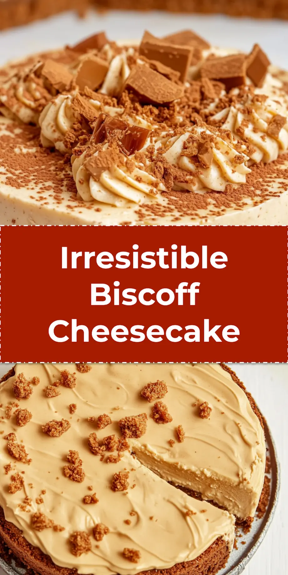 BISCOFF CHEESCAKE centered hero view, clean and uncluttered_pin