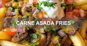 CARNE ASADA FRIES centered hero view, clean and uncluttered