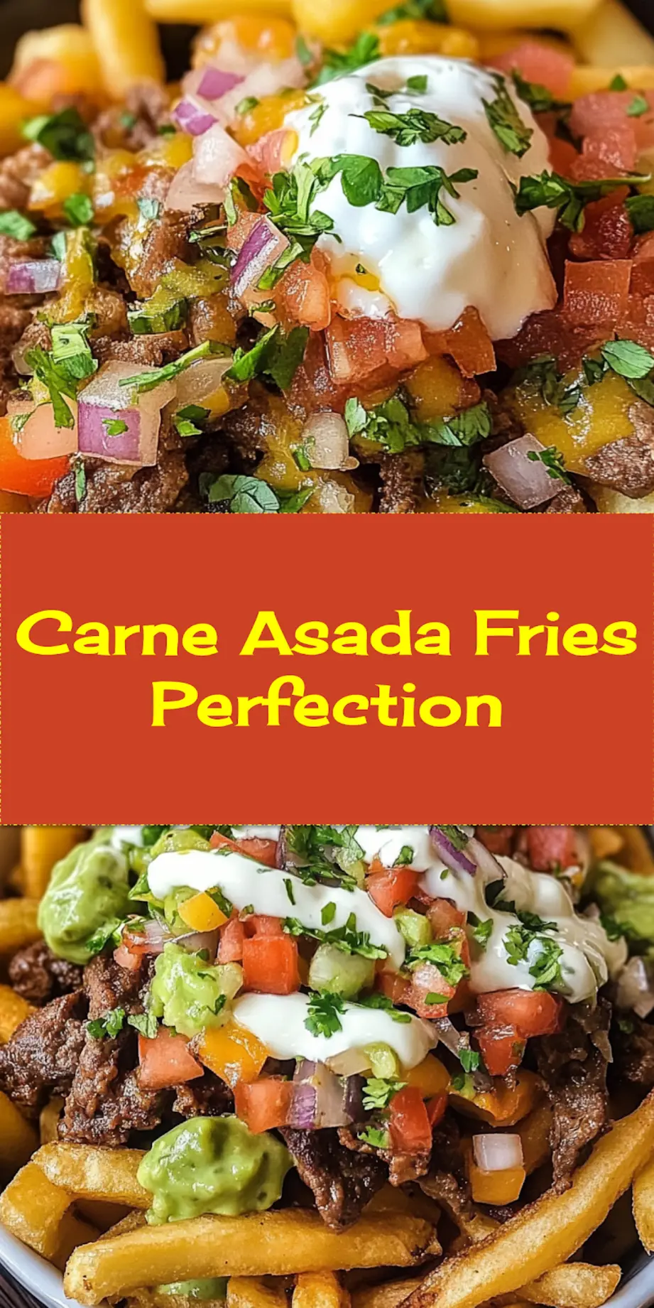 CARNE ASADA FRIES centered hero view, clean and uncluttered_pin
