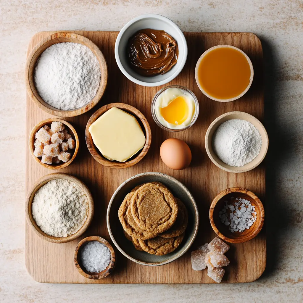 Irresistible Easy Biscoff Cookie Butter Cookies Recipe 3 BISCOFF COOKIE BUTTER COOKIES centered hero view clean and uncluttered