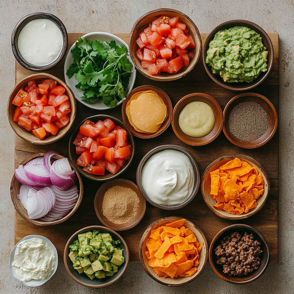 Easy Taco Stuffed Sweet Potatoes, centered hero view