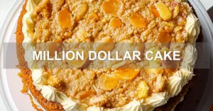 MILLION DOLLAR CAKE centered hero view, clean and uncluttered