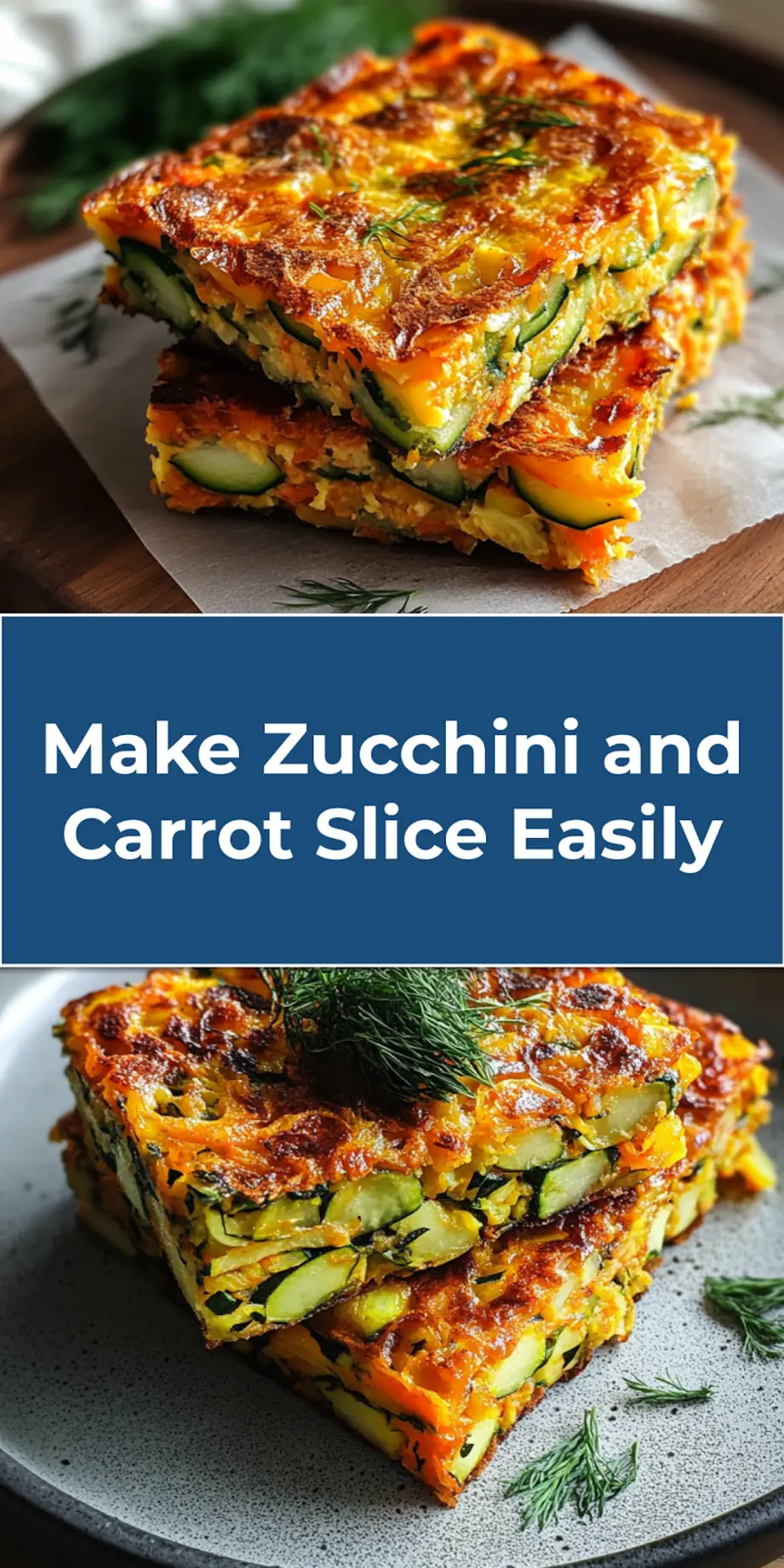 ZUCCHINI AND CARROT SLICE centered hero view, clean and uncluttered_pin