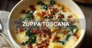 ZUPPA TOSCANA centered hero view, clean and uncluttered