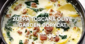 ZUPPA TOSCANA OLIVE GARDEN COPYCAT centered hero view, clean and uncluttered