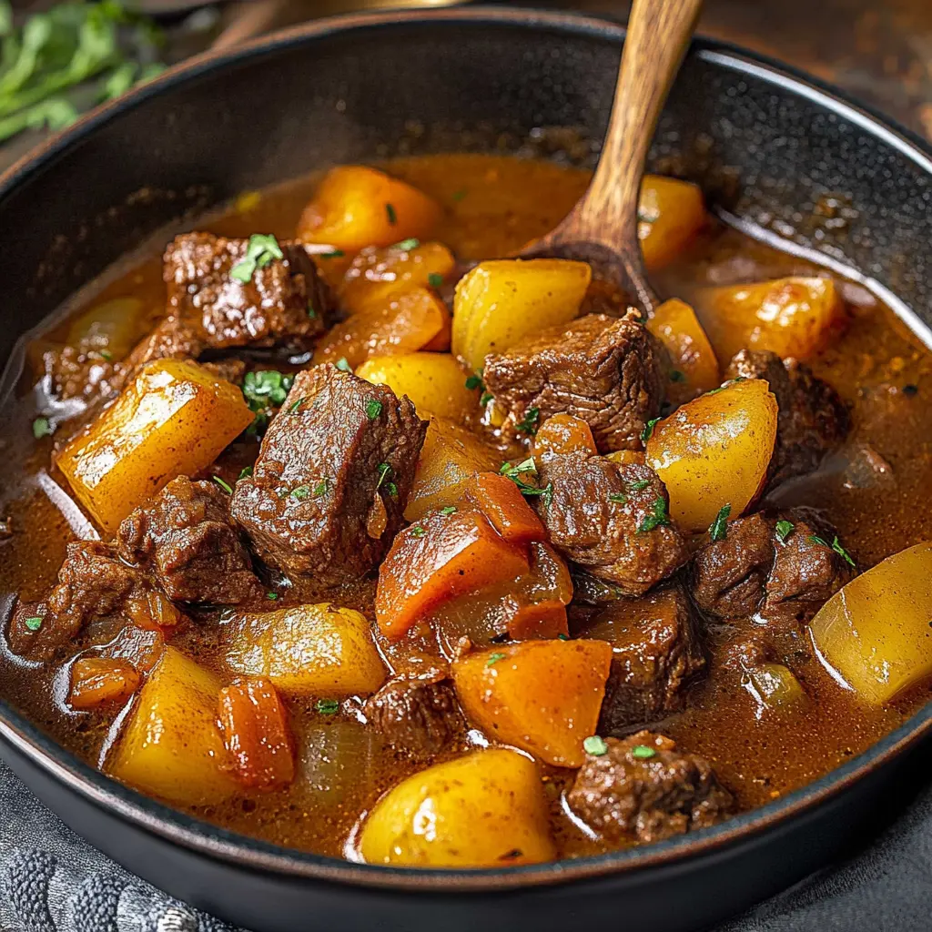Perfect Classic Beef Stew Recipe for Hearty Comfort 3 Classic Beef Stew Recipe centered hero view, clean and uncluttered