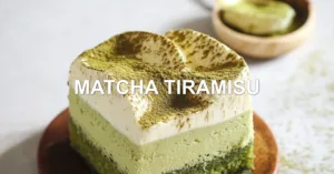 Discover Matcha Tiramisu: Easy and Irresistibly Tasty MATCHA TIRAMISU centered hero view, clean and uncluttered