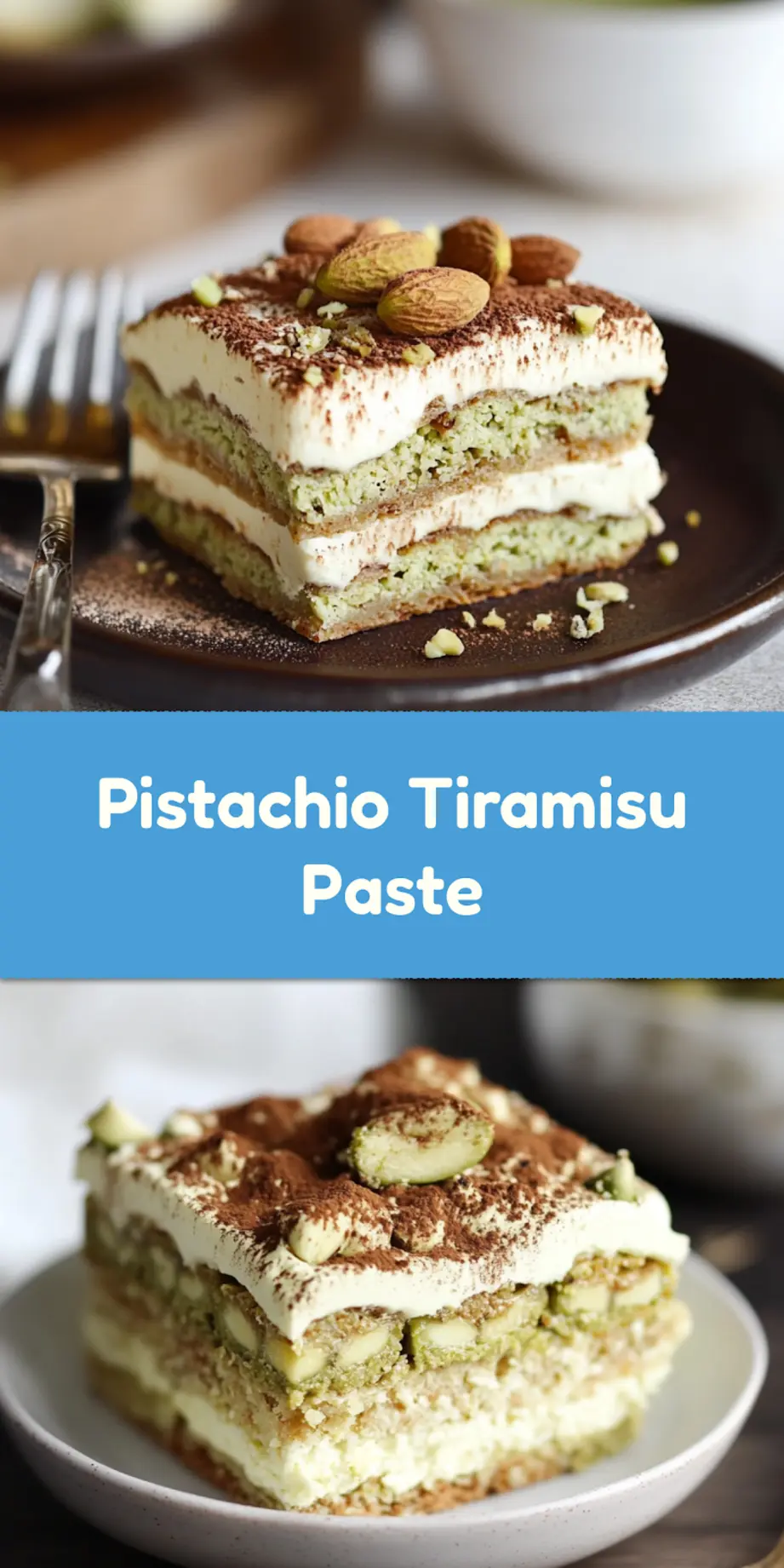 PISTACHIO TIRAMISU centered hero view, clean and uncluttered_pin