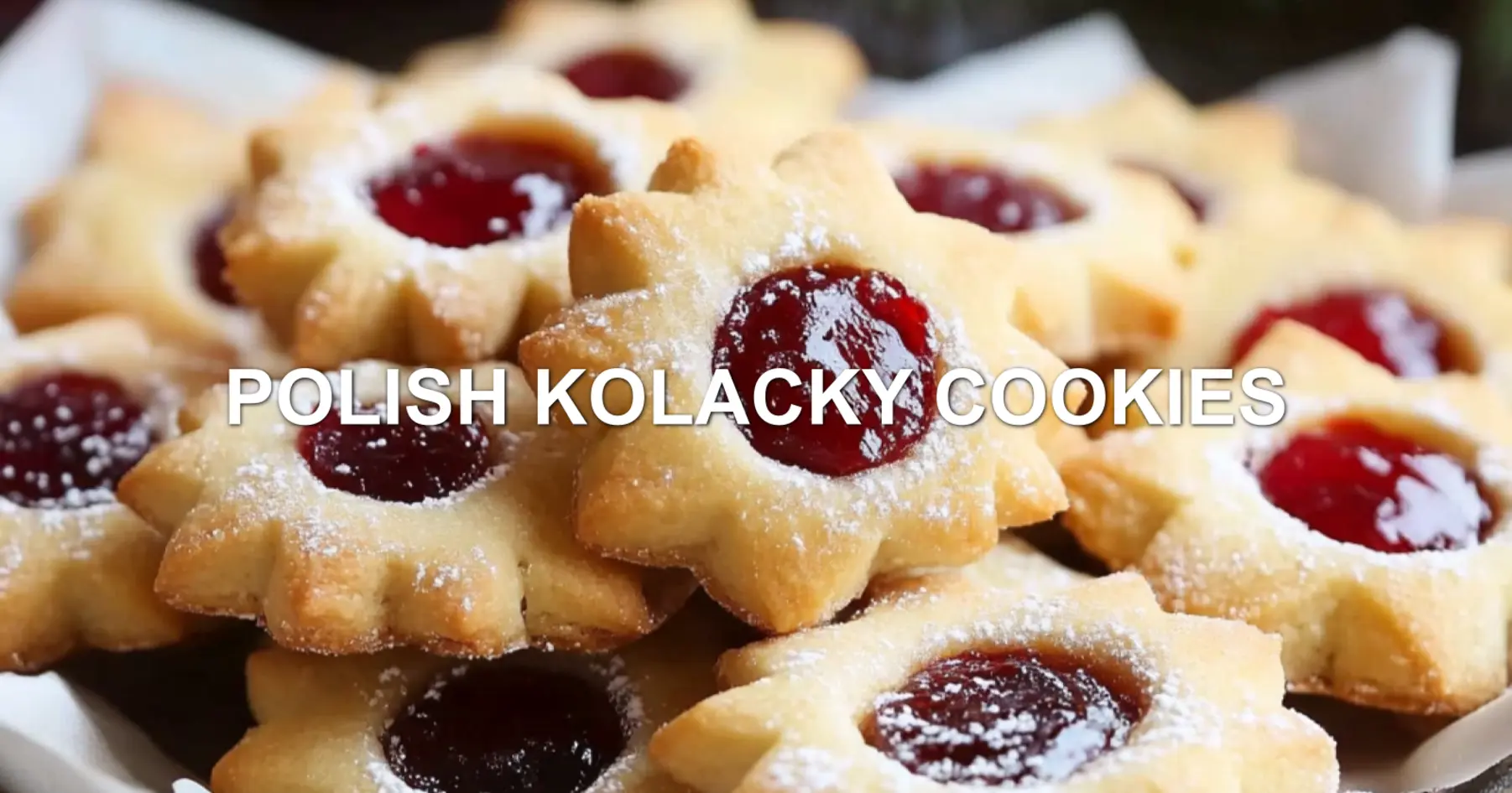 Polish Kolacky Cookies Recipe Easy and Irresistible