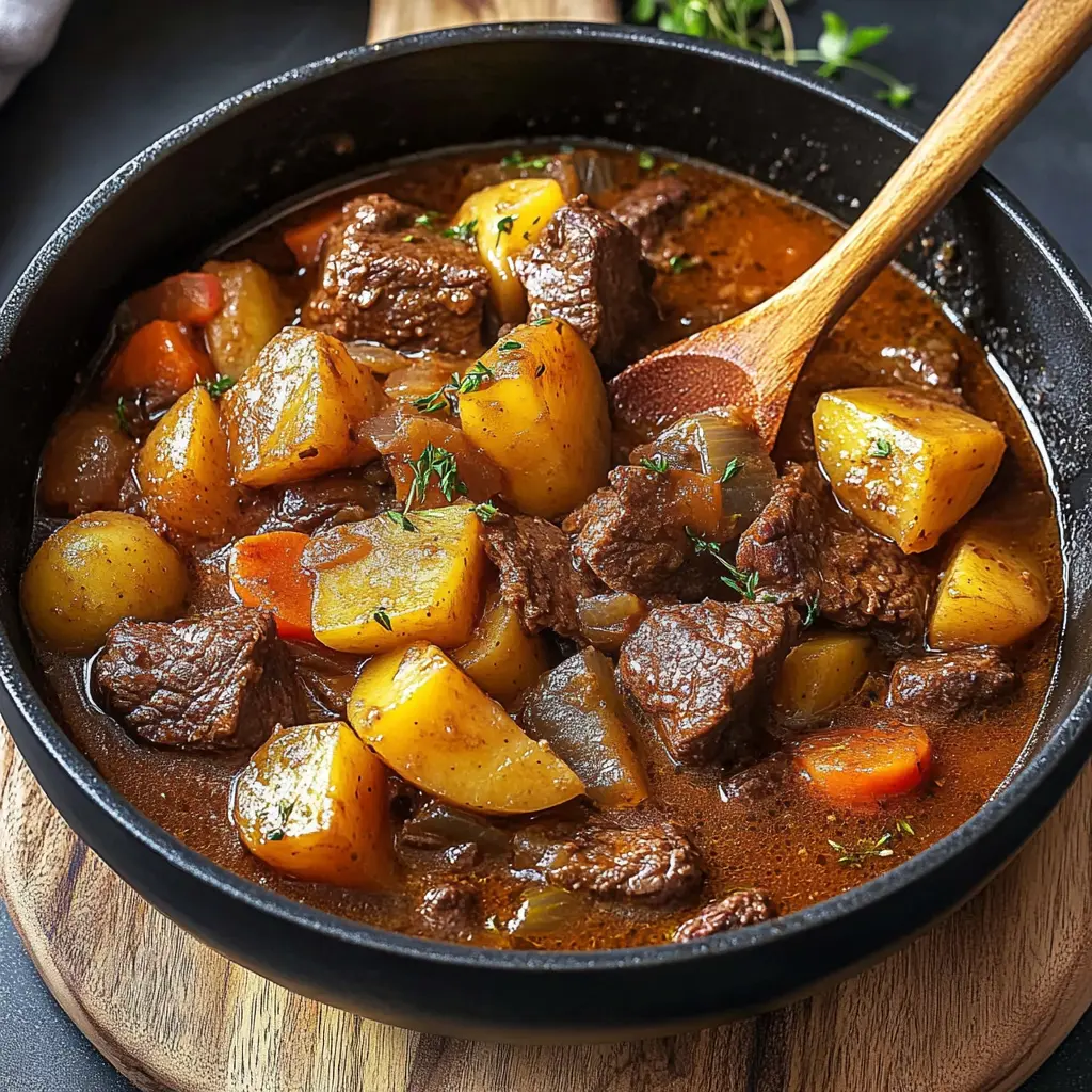 Best Beef Stew with Potatoes and Carrots