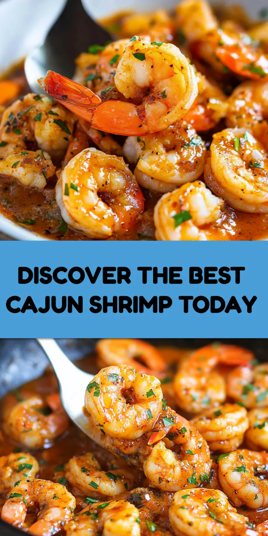 THE BEST CAJUN SHRIMP centered hero view, clean and uncluttered_pin