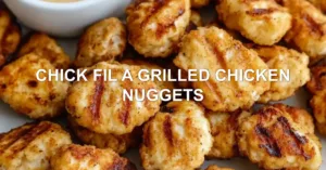 Chick Fil A Grilled Chicken Nuggets Recipe Easy Ultimate CHICK FIL A GRILLED CHICKEN NUGGETS centered hero view, clean and uncluttered