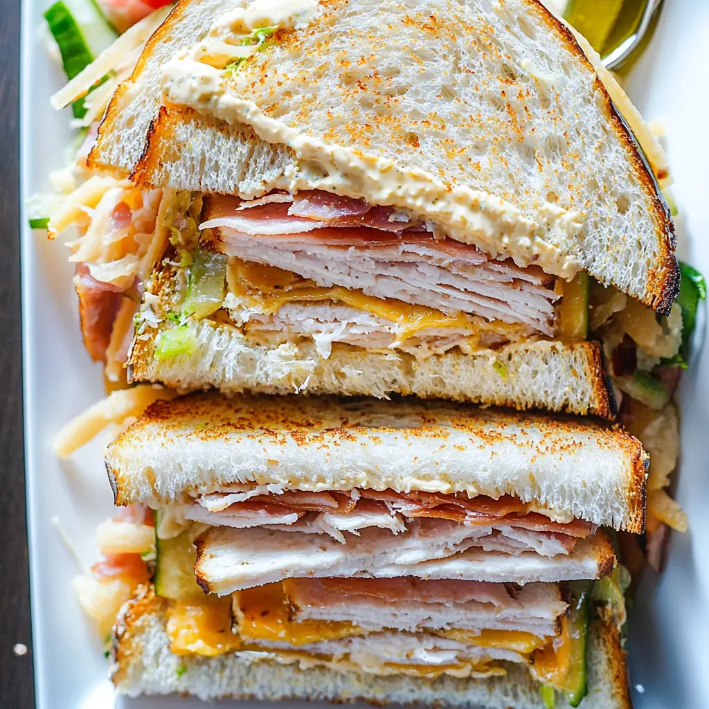 Club Sandwich Recipe Easy Guide for the Best Homemade Lunch 3 CLUB SANDWICH RECIPE centered hero view, clean and uncluttered