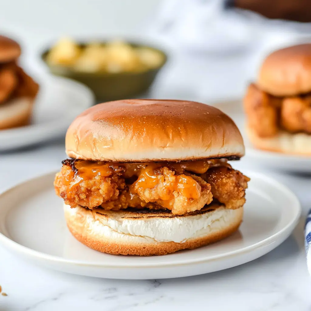 Copy Cat Chick Fil A Sandwiches Recipe Easy Homemade 3 Copy Cat Chick Fil A Sandwiches centered hero view, clean and uncluttered