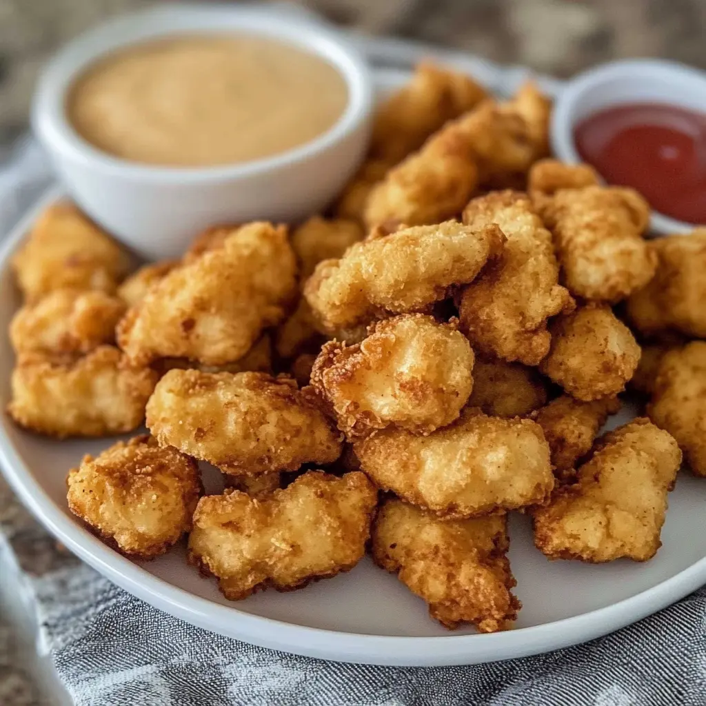 Copycat Chick Fil A Nuggets centered hero view, clean and uncluttered