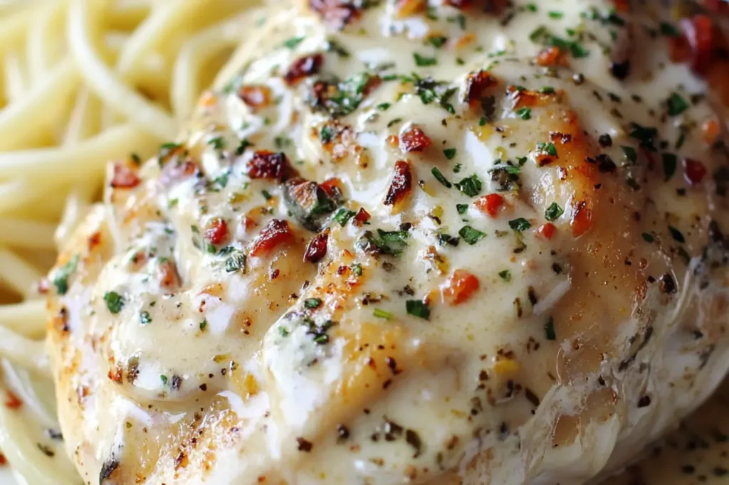 COPYCAT OLIVE GARDEN CHICKEN centered hero view, clean and uncluttered