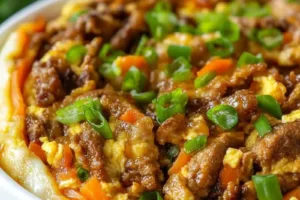 EGG ROLL IN A BOWL centered hero view, clean and uncluttered