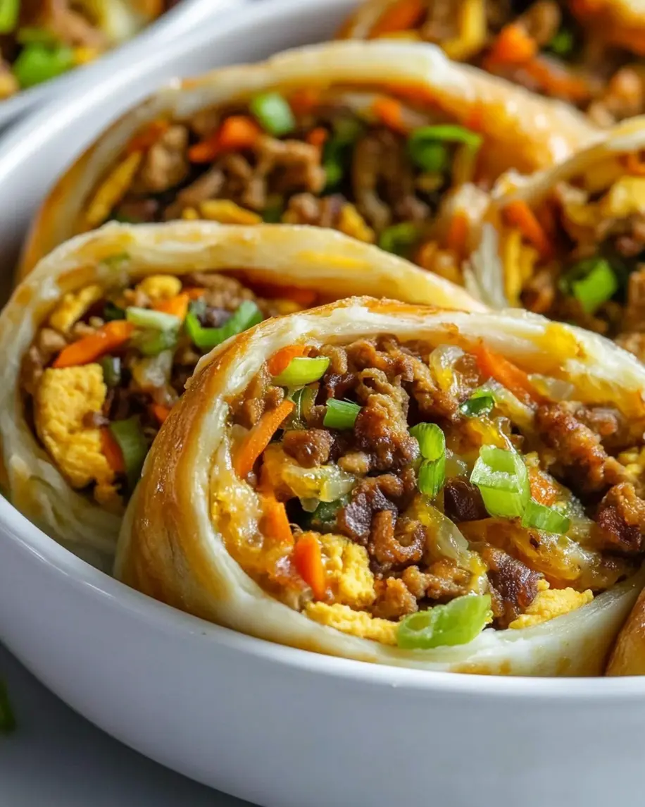 Egg Roll in a Bowl Recipe Easy Quick and Delicious 3 EGG ROLL IN A BOWL centered hero view, clean and uncluttered