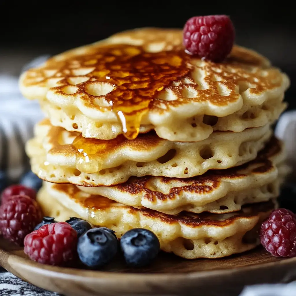 High-Protein Fluffy Pancakes Recipe: Easy, Delicious Breakfast 3 HIGH PROTEIN FLUFFY PANCAKES RECIPE centered hero view, clean and uncluttered