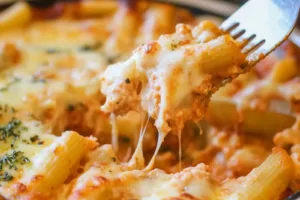 OLIVE GARDEN FIVE CHEESE ZITI AL FORNO centered hero view, clean and uncluttered