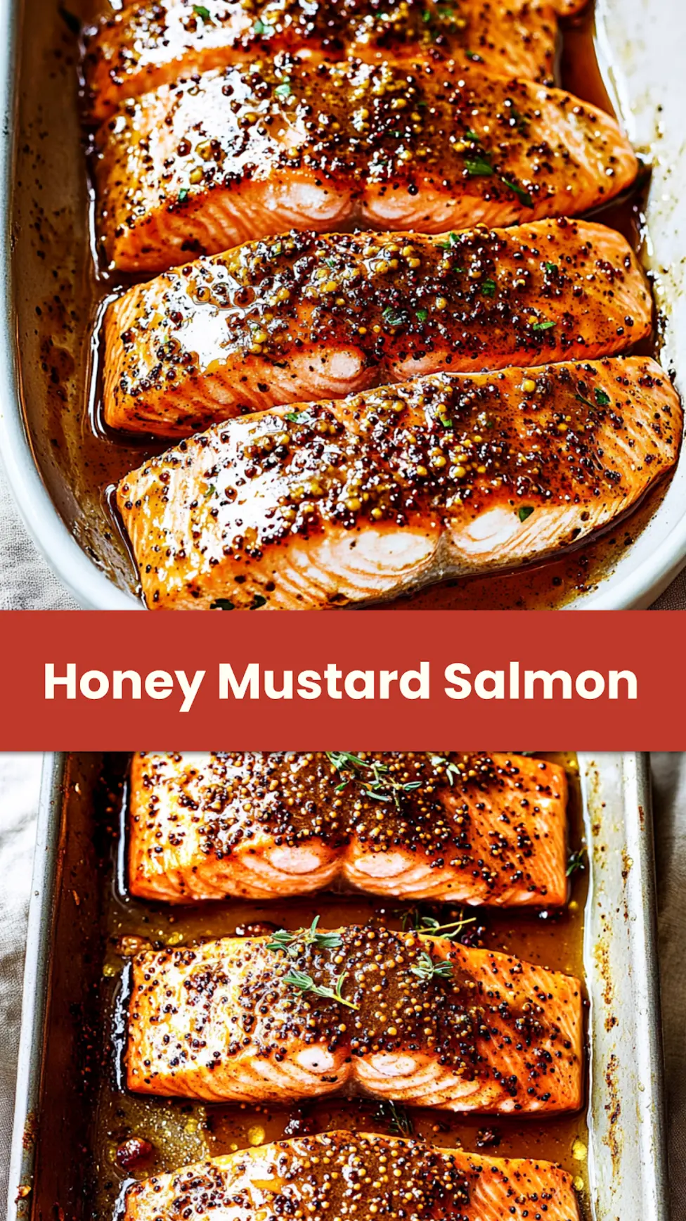 20 Minute Honey Mustard Salmon Easy Weeknight Dinner 4 20 minute honey mustard salmon with caramelized glaze ready to serve