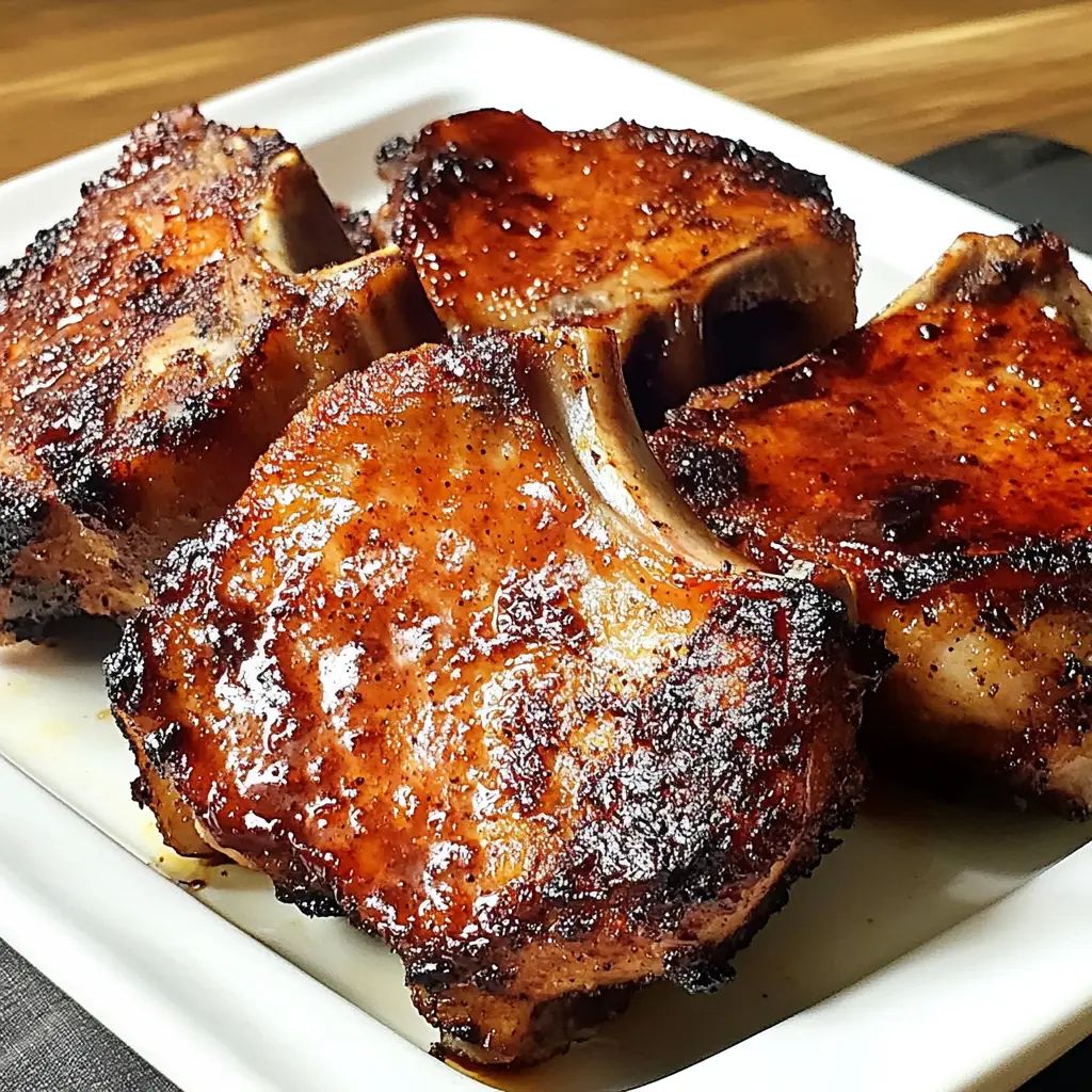 Best Damn Air Fryer Pork Chops Easy Weeknight Dinner 3 Best Damn Air Fryer Pork Chops centered hero view, clean and uncluttered
