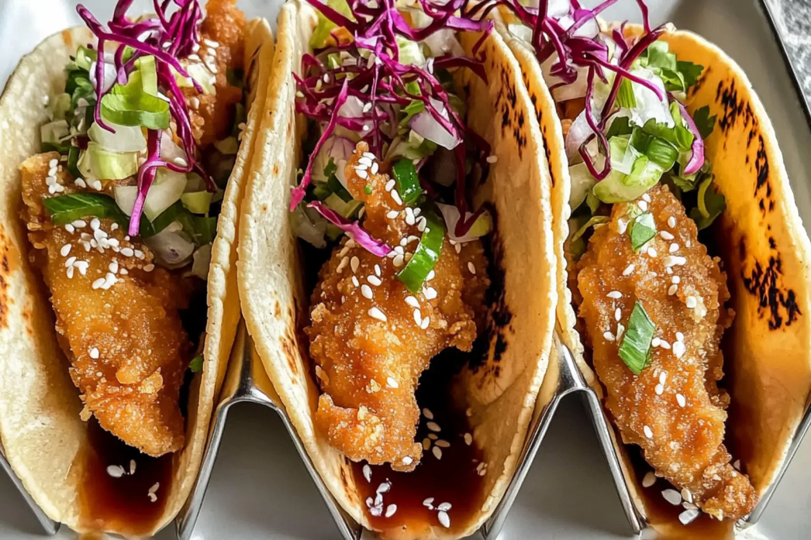 Crispy Chicken Wonton Tacos Easy Weeknight Dinner