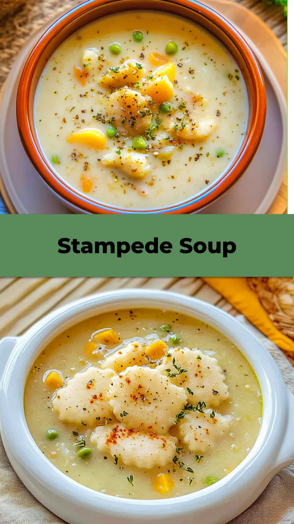 Dolly Parton's Stampede Soup perfect for sharing and saving