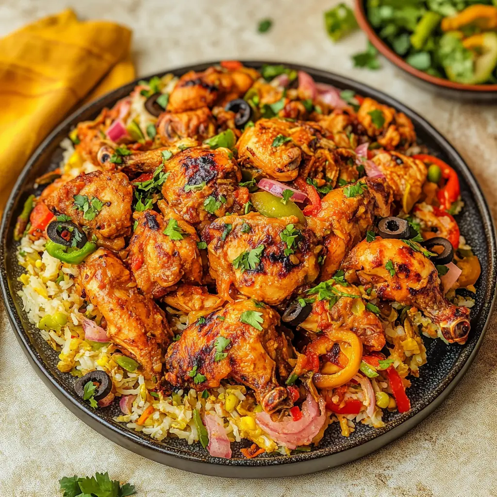 Fiesta Chicken Recipe Easy Weeknight Dinner Ready Fast 3 Fiesta Chicken in a skillet with colorful peppers and melted cheese