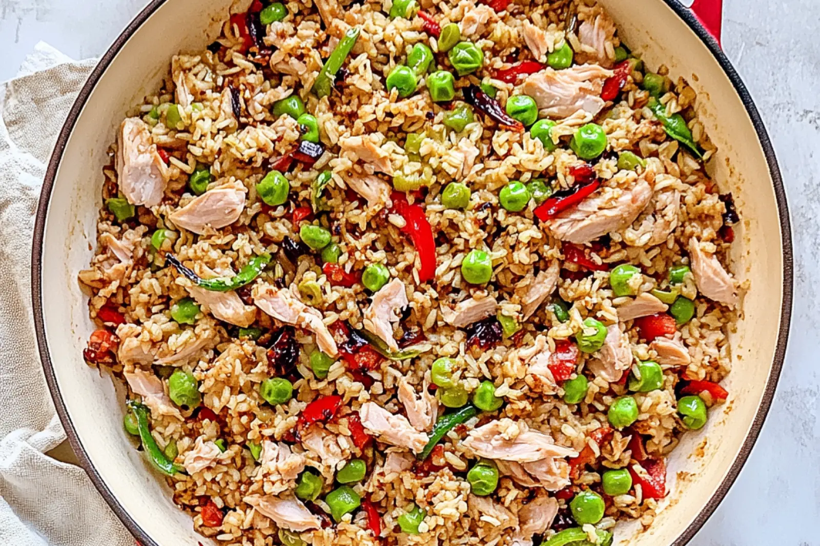 Ground Turkey and Rice Skillet Easy Weeknight Dinner