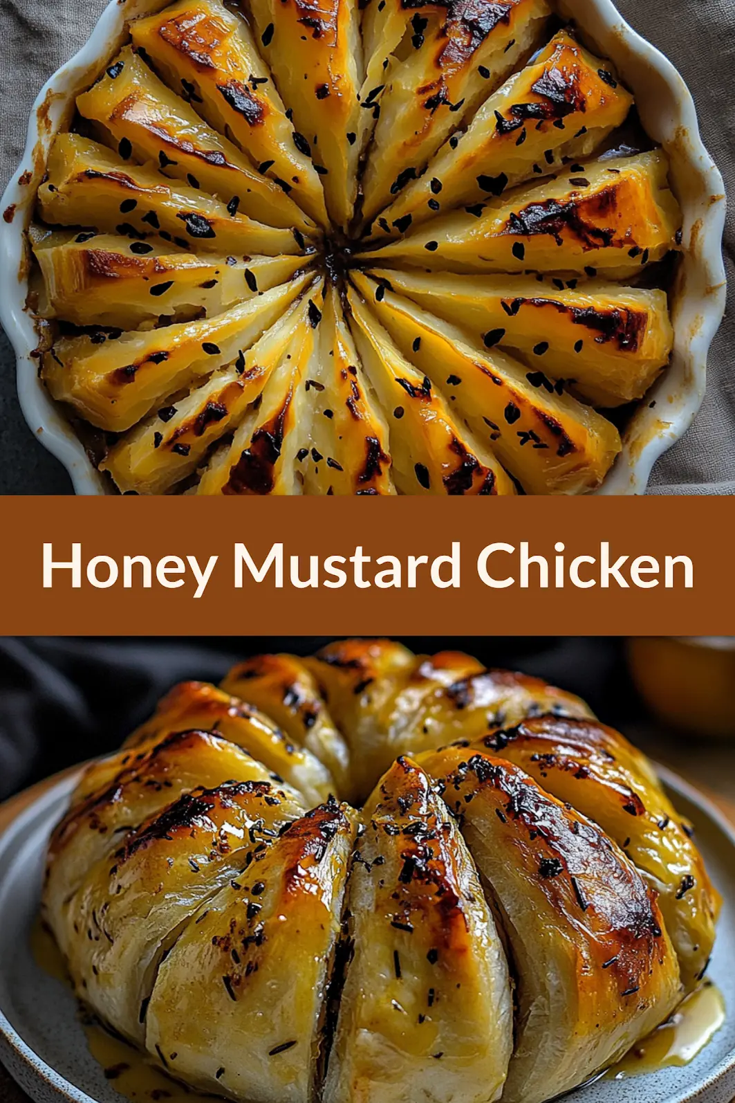 HONIG SENF HAEHNCHEN MIT REIS centered hero view, clean and uncluttered pin