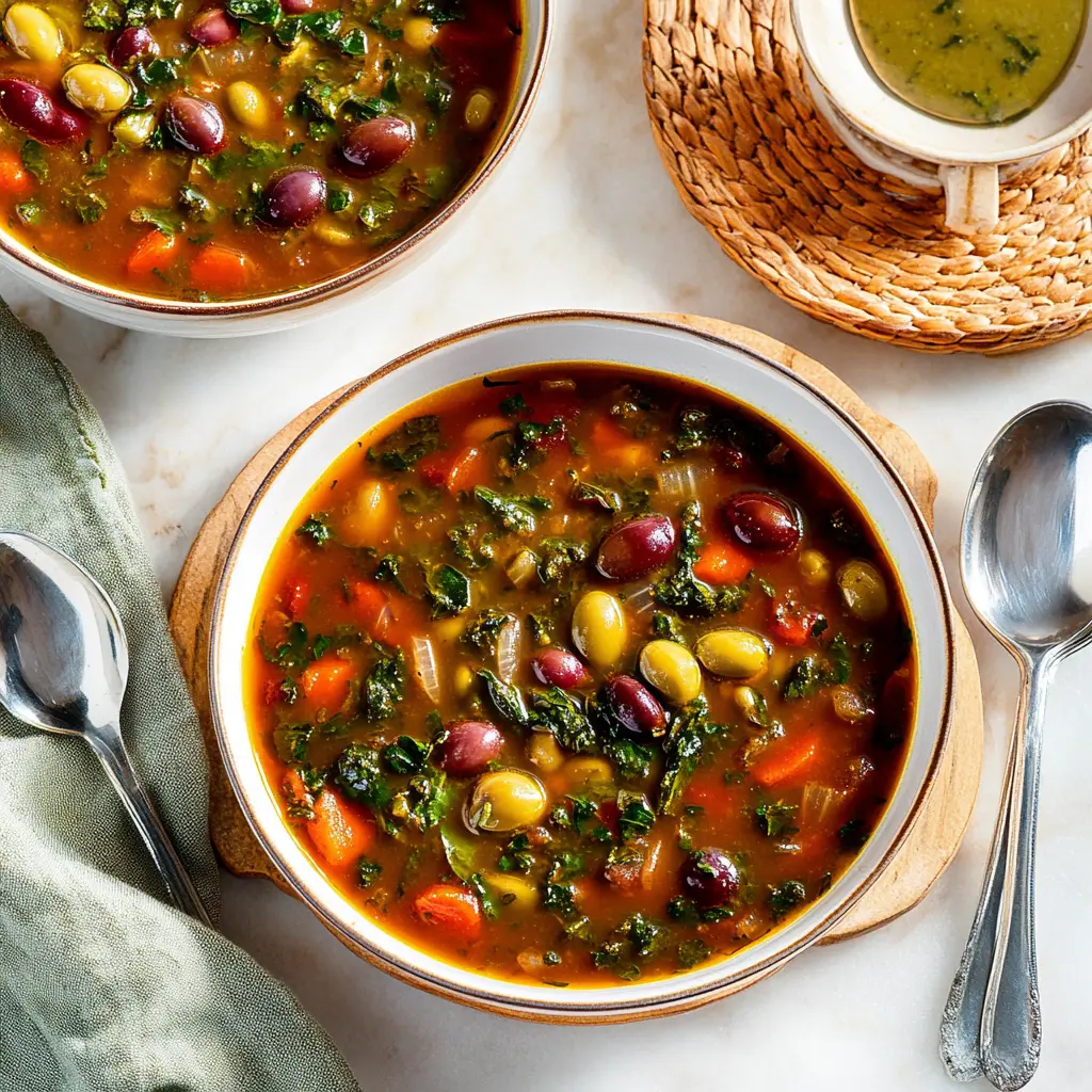 OLIVE GARDEN MINESTRONE SOUP centered hero view, clean and uncluttered