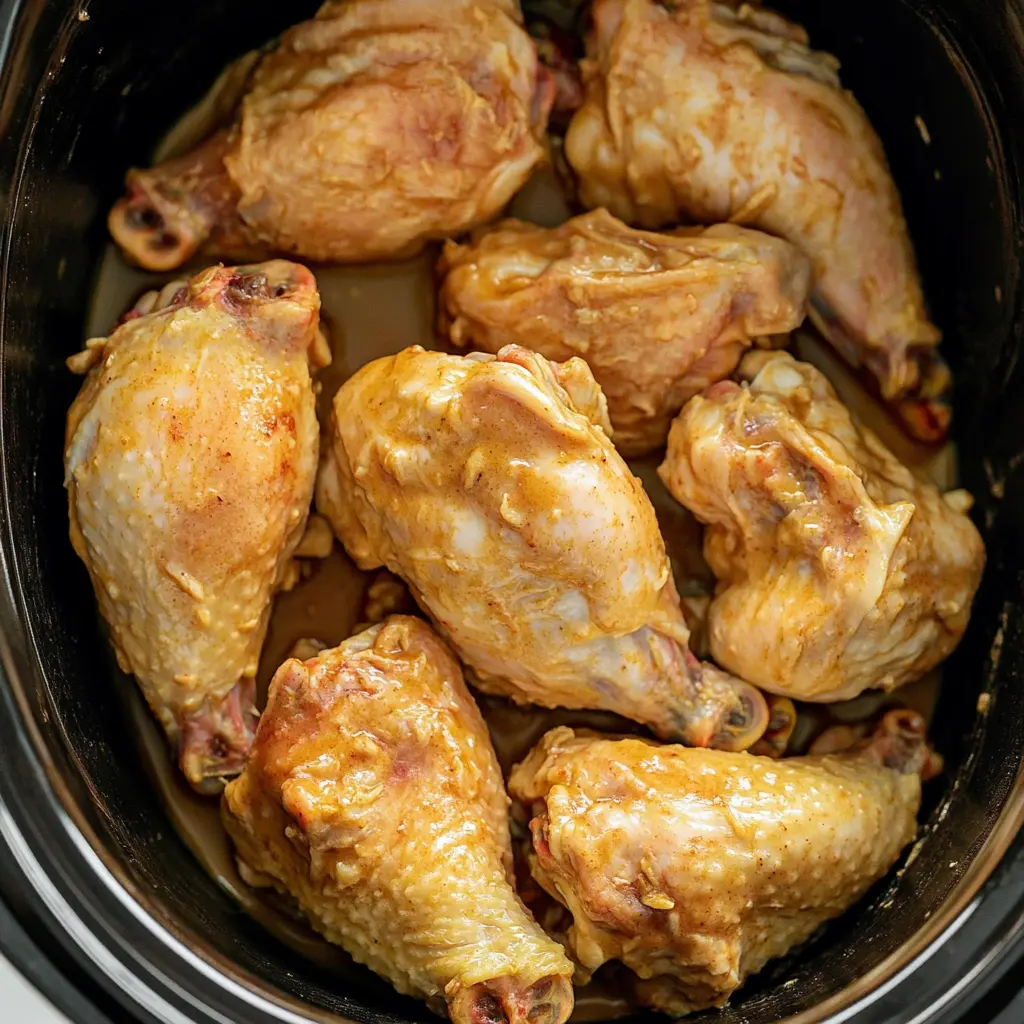 CROCK POT MISSISSIPPI CHICKEN centered hero view, clean and uncluttered