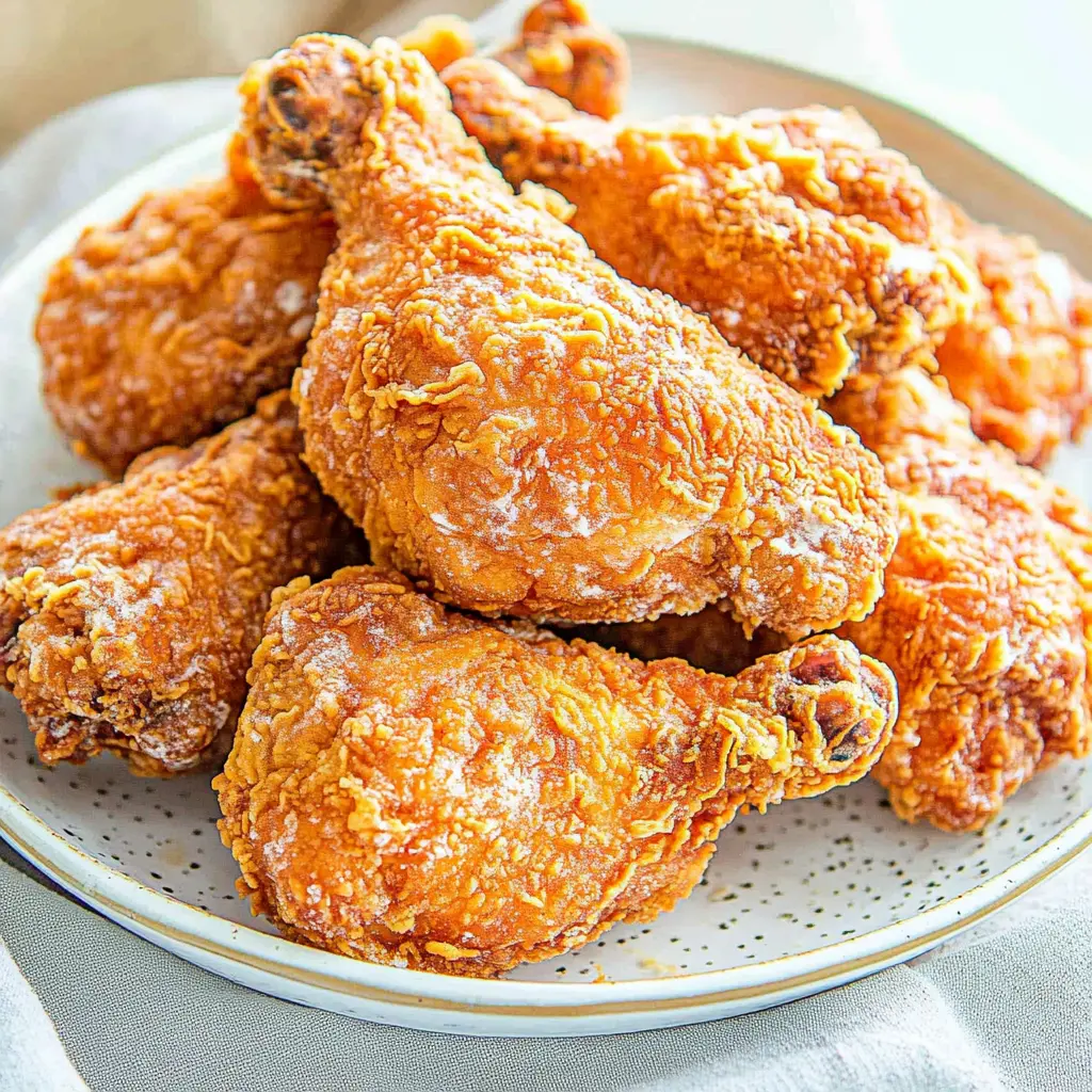 The Best Southern Fried Chicken Easy Weeknight Dinner 2 THE BEST SOUTHERN FRIED CHICKEN centered hero view, clean and uncluttered