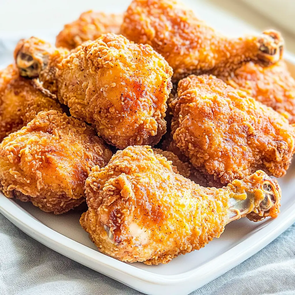 The Best Southern Fried Chicken Easy Weeknight Dinner 3 THE BEST SOUTHERN FRIED CHICKEN centered hero view, clean and uncluttered