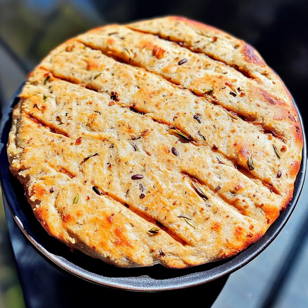 THE EASIEST HIGH PROTEIN FLATBREAD centered hero view, clean and uncluttered