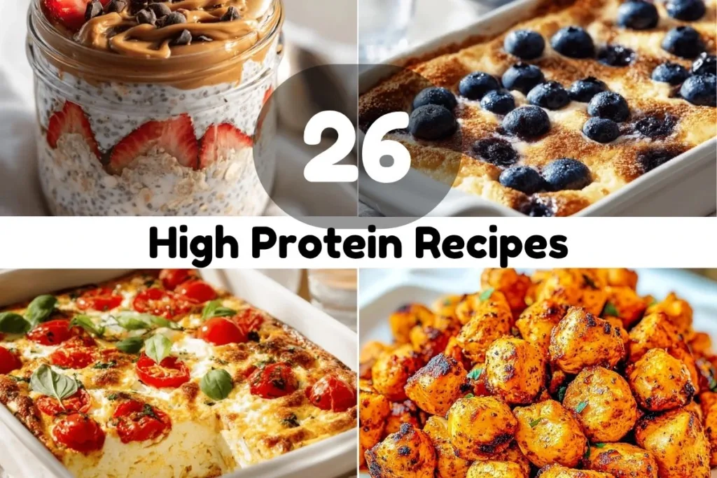26 High Protein Recipes for Cozy Healthy Meals