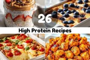 26 High Protein Recipes for Cozy Healthy Meals